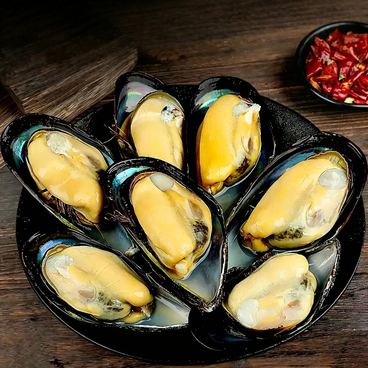 Frozen Half-Shell Green Mussels — view 3